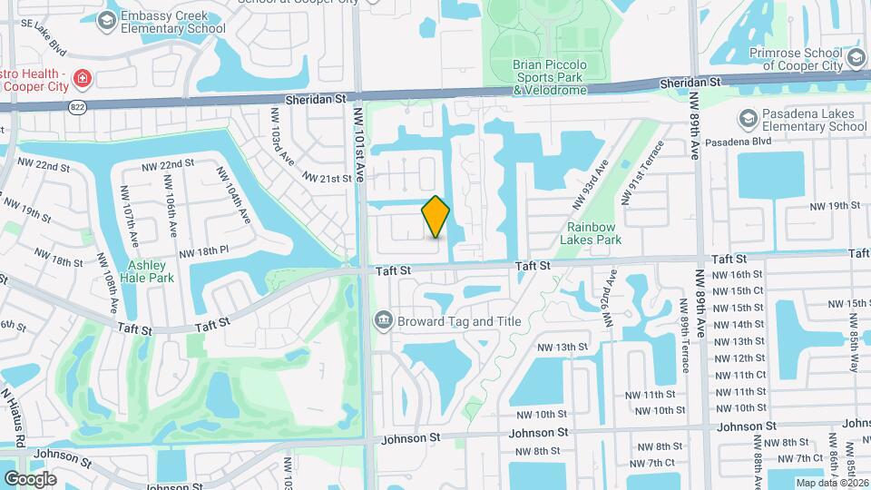 1806 NW 98th Ave Map and Location Details