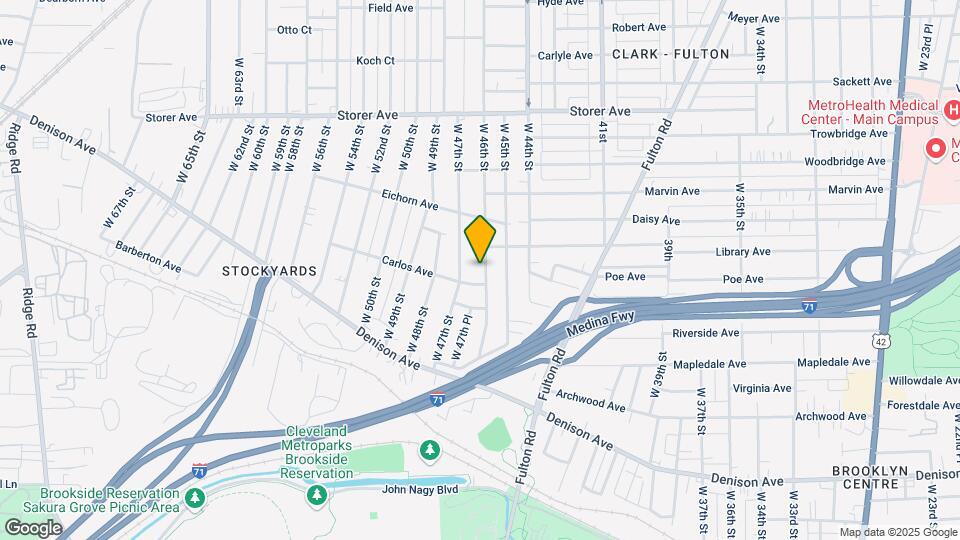 3556 W 46th St Map and Location Details