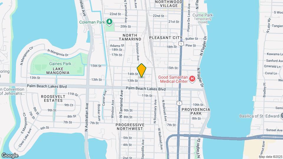 709 13th St Map and Location Details