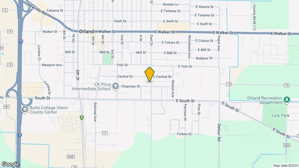 1130 East St Map and Location Details