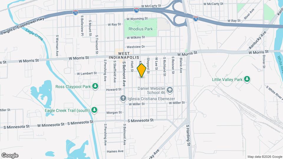 1331 Kappes St Mapa y Detalles de la Ubicación