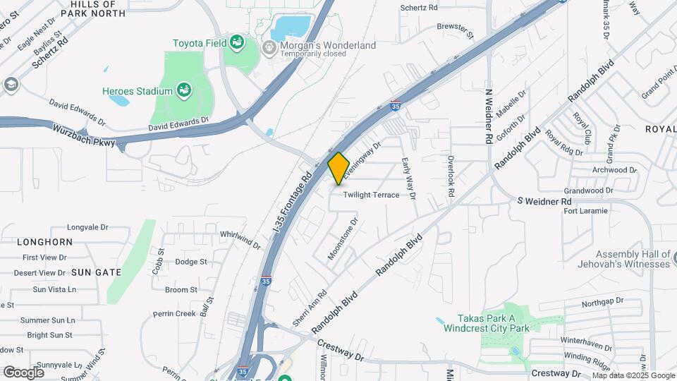 107 Twilight Terrace Map and Location Details