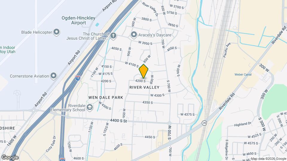 832 4200 S Map and Location Details