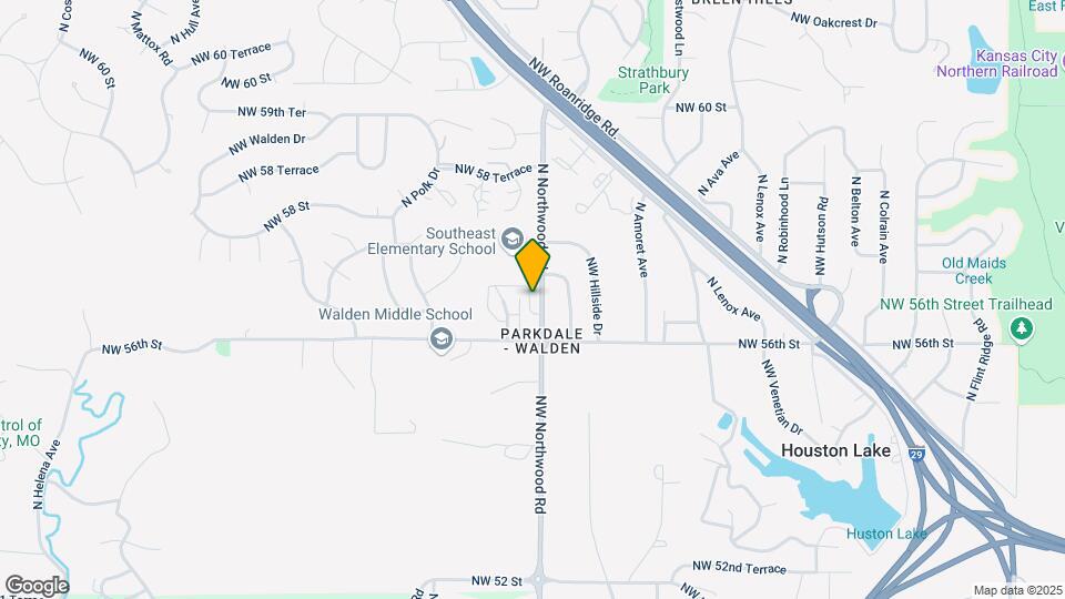 5631 N Northwood Terrace Map and Location Details