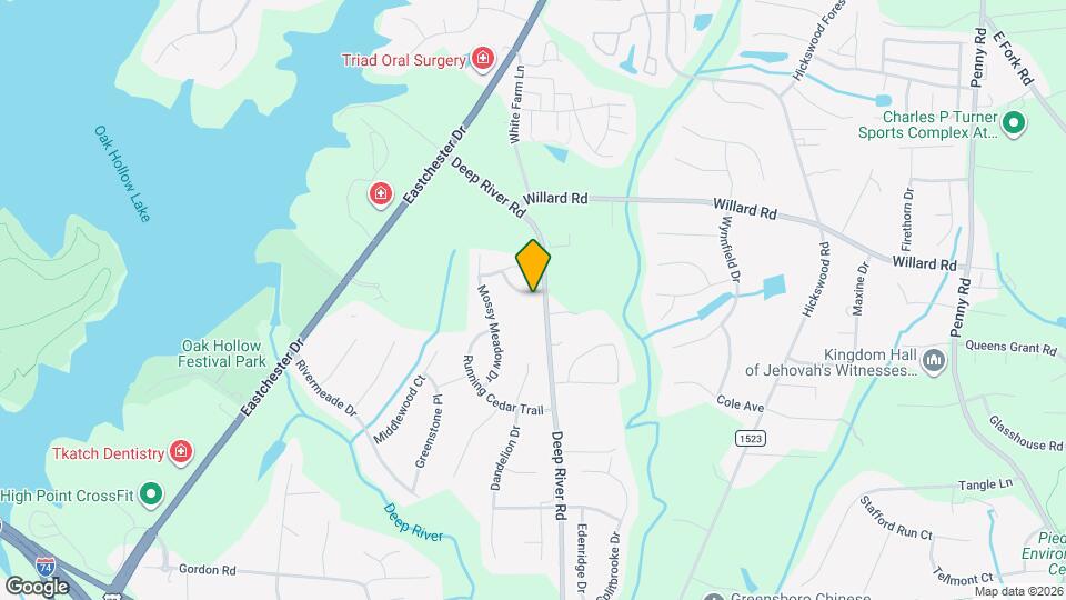 3646 Sunset Hollow Dr Mapa y Detalles de la Ubicación