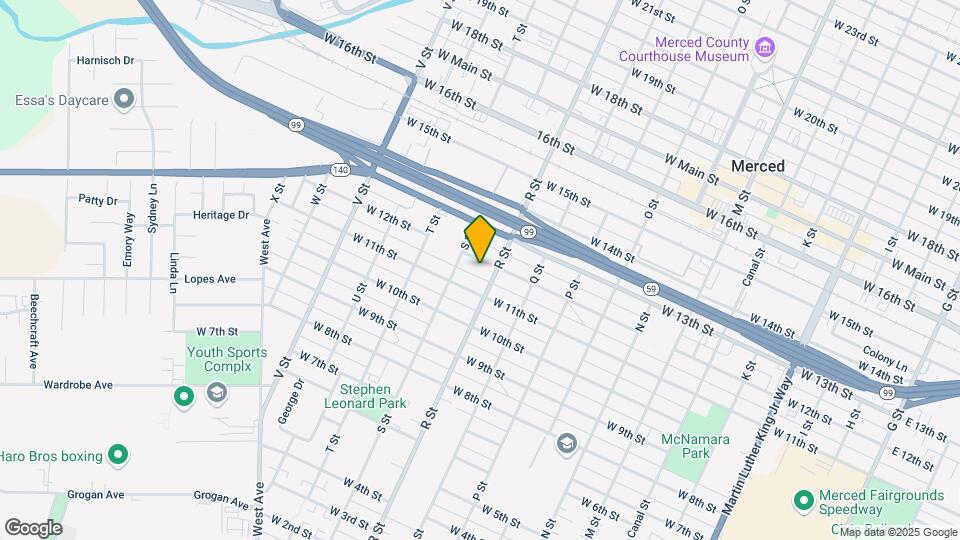1120-1130 W 12th St Mapa y Detalles de la Ubicación