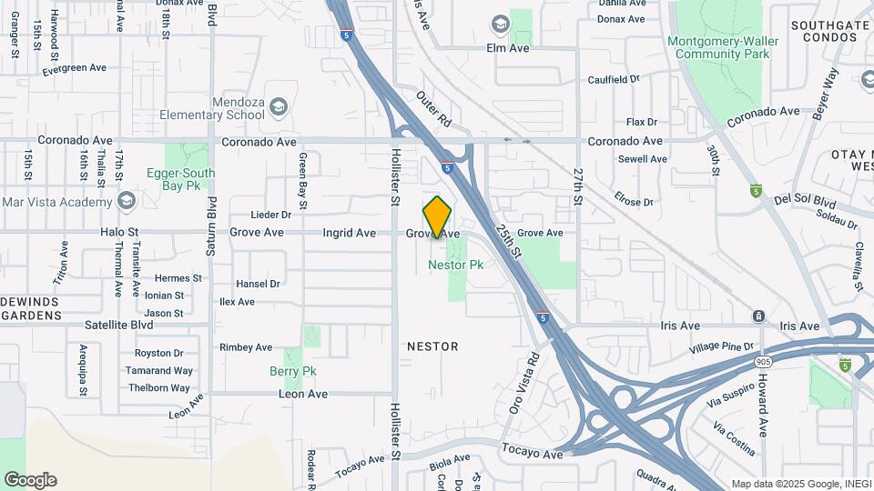 2381-2389 Grove Ave Map and Location Details