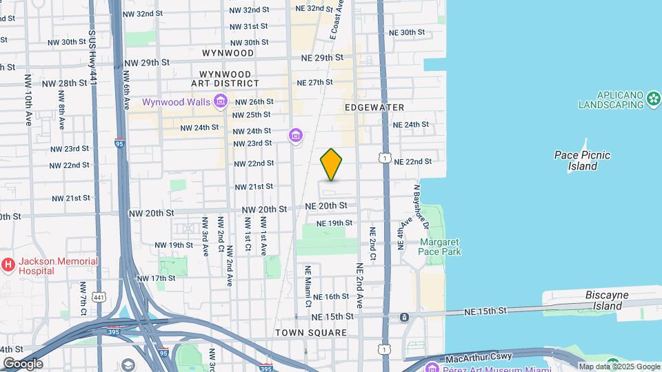 126 NE 21st St, Unit A Mapa y Detalles de la Ubicación