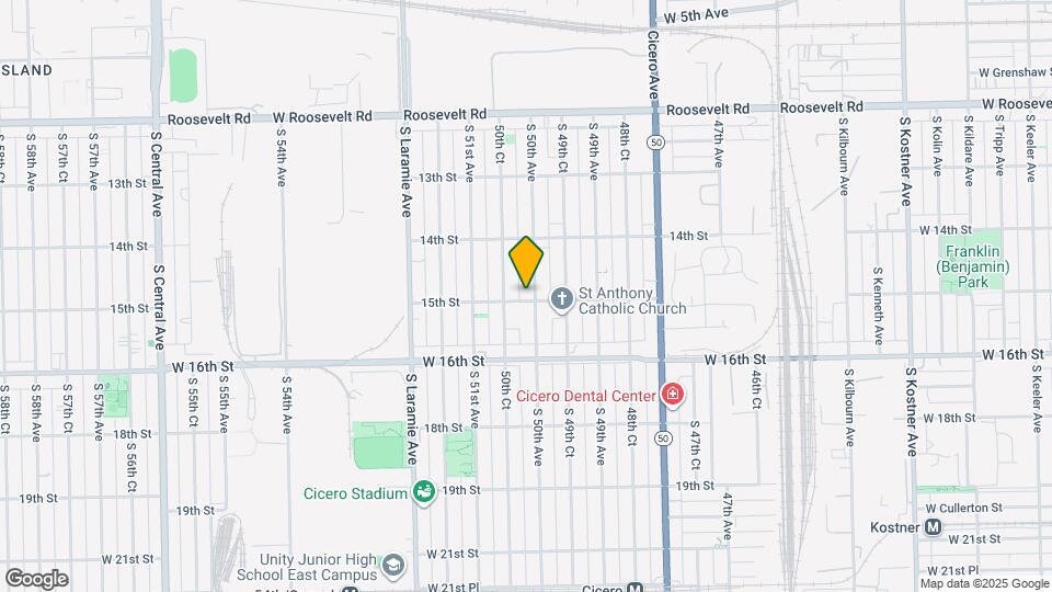 1446 S 50th Ave Map and Location Details