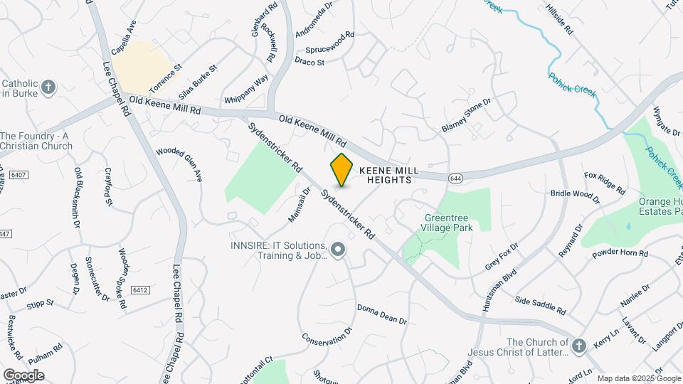 6627 Westbury Oaks Ct Map and Location Details