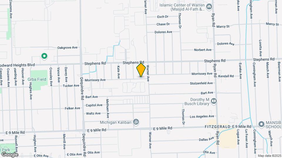 23486 Ada Ave Map and Location Details