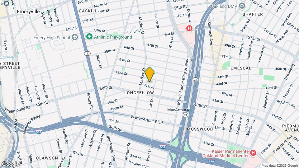 870 41st St Mapa y Detalles de la Ubicación