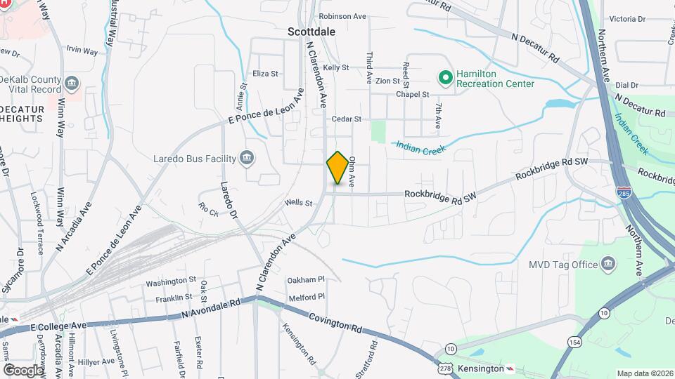 3110 Rockbridge Rd SW Map and Location Details