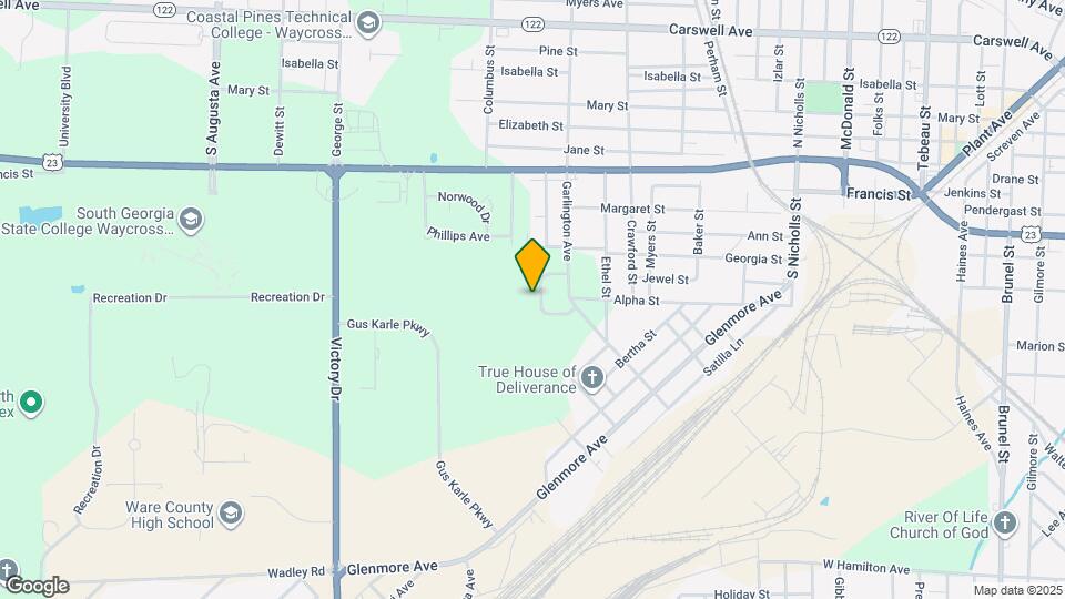 121 Garlington Cir Map and Location Details