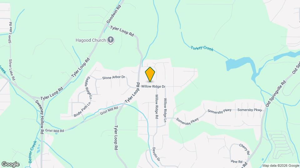 5140 Willow Ridge Dr Map and Location Details