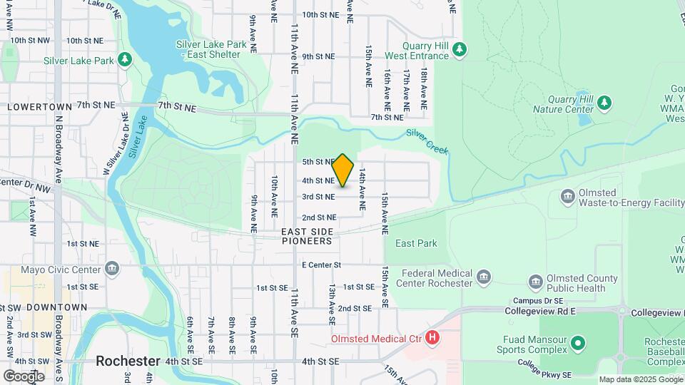 1309 3rd St NE Map and Location Details