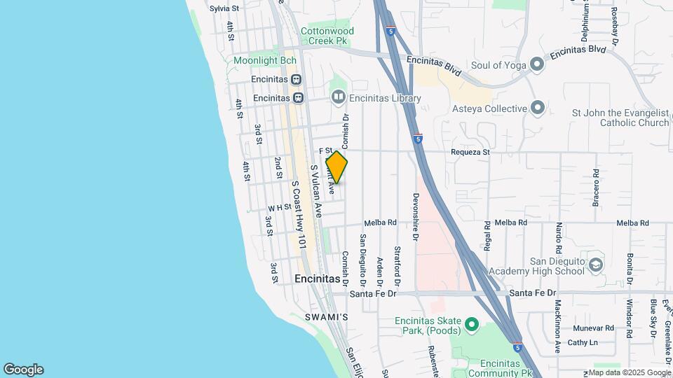 835 Dewitt Ave, Unit Back House Map and Location Details