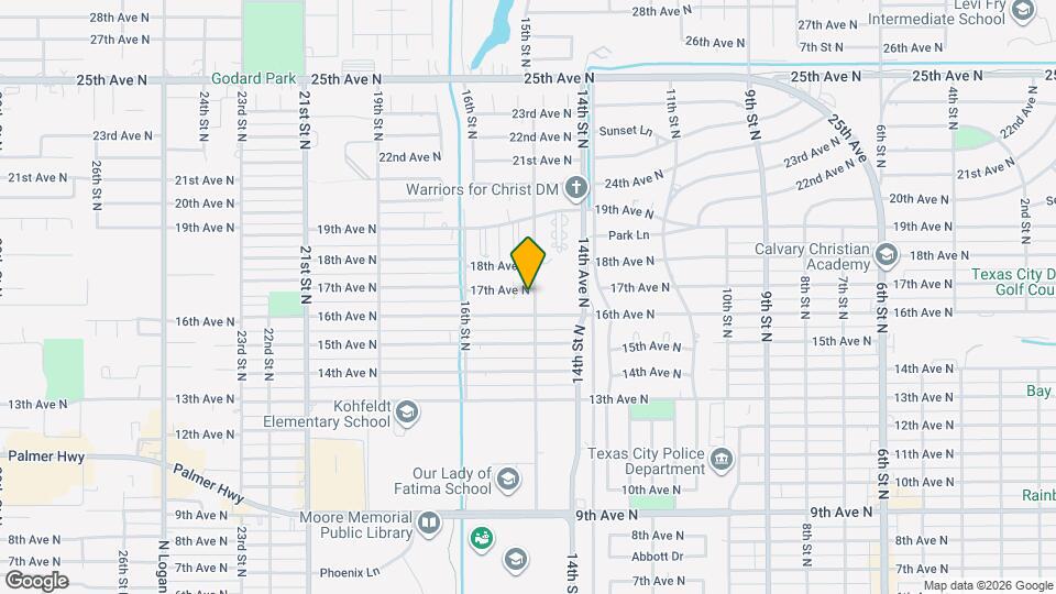 1503 17th Ave N Mapa y Detalles de la Ubicación