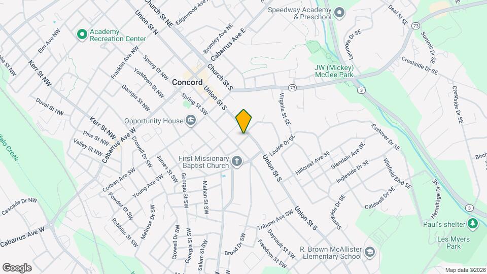 178 Union St S Map and Location Details