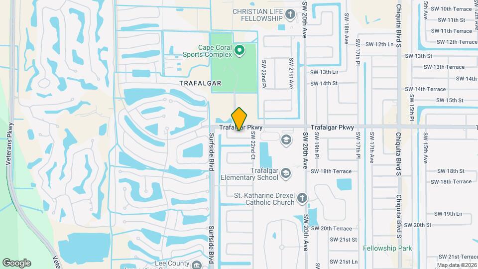 2311 SW 16th Terrace Map and Location Details