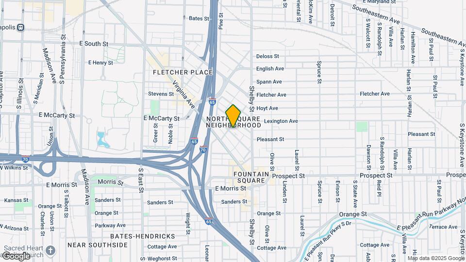 1004 Hosbrook St Map and Location Details