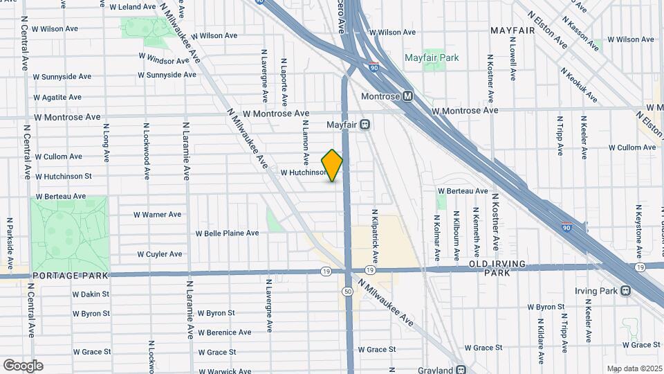 4816 W Berteau Ave, Unit 1 Map and Location Details