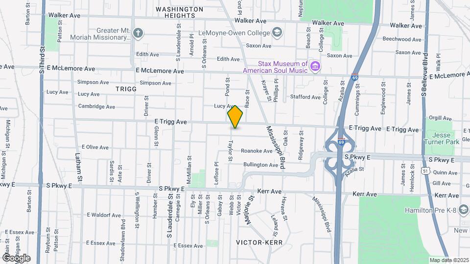 726 Richmond Ave Map and Location Details