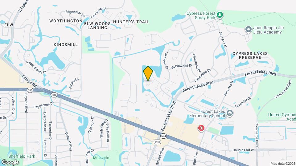 210 Lake Charles Ct Map and Location Details