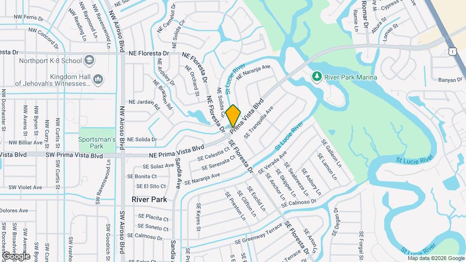 121 NE Prima Vista Blvd Map and Location Details