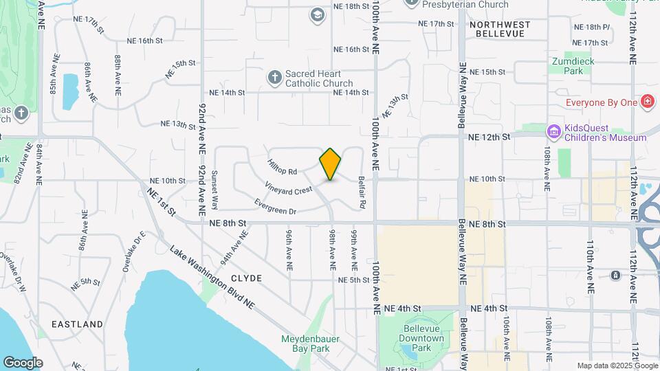 9815 Vineyard Crest Map and Location Details