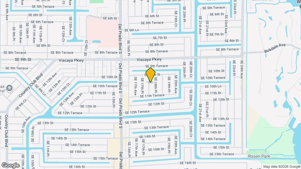 1023 SE 18th Ave Map and Location Details