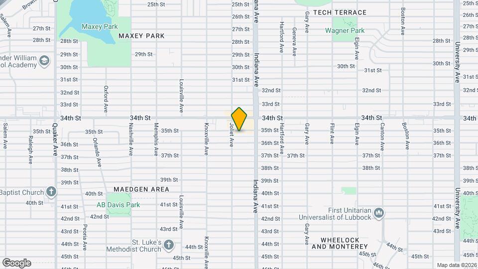 3415 35th St Map and Location Details