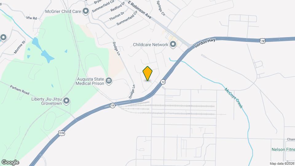 1203 Derby Ln Map and Location Details