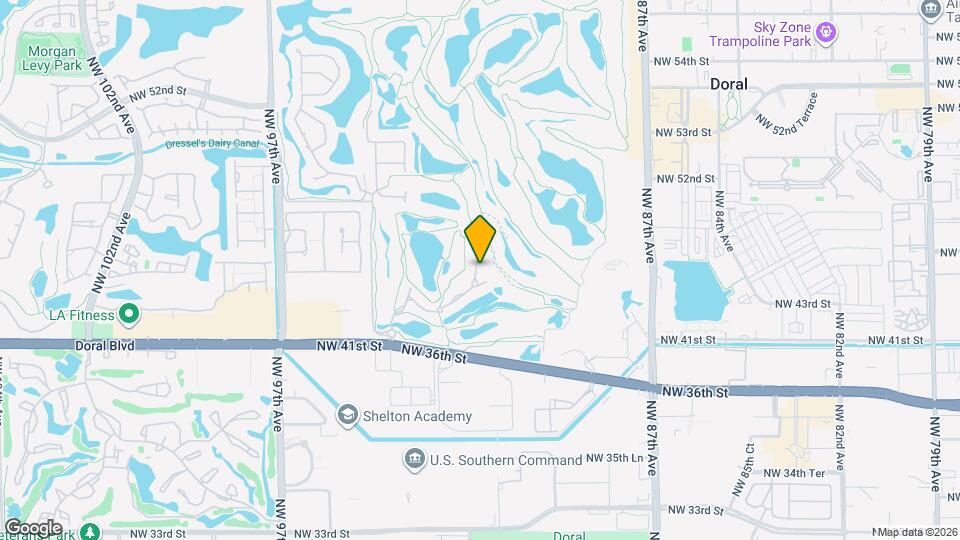 4499 NW 93rd Doral Ct Map and Location Details