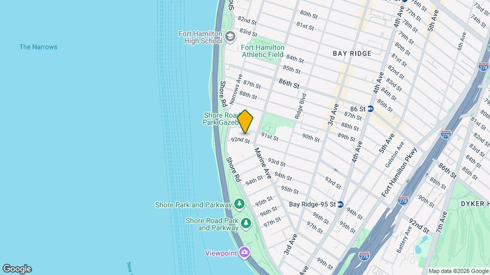55 92nd St Map and Location Details