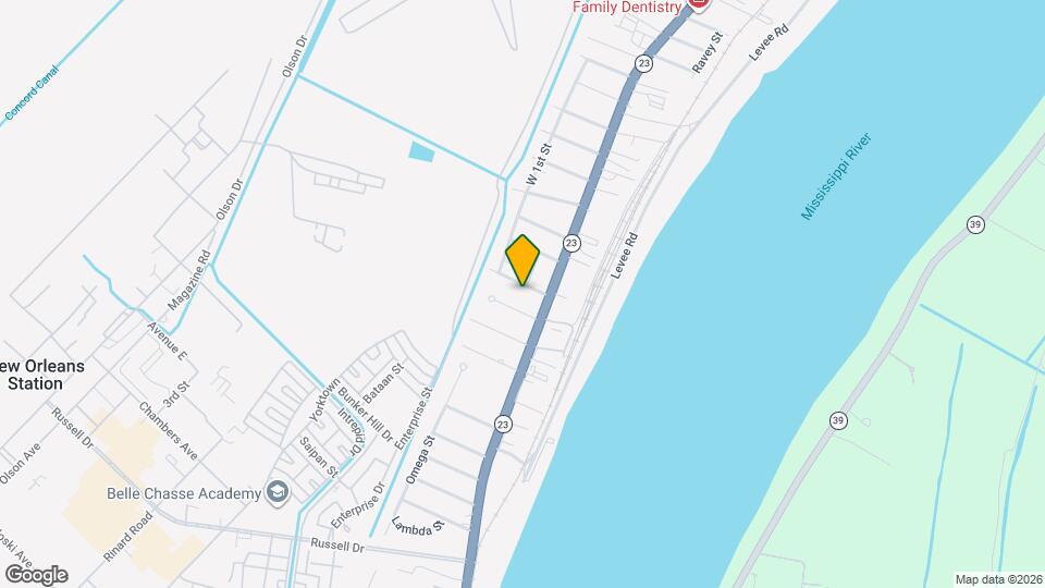 107 Highland Ave Mapa y Detalles de la Ubicación