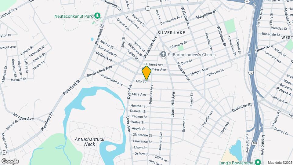 41 Alto St, Unit 2 Map and Location Details