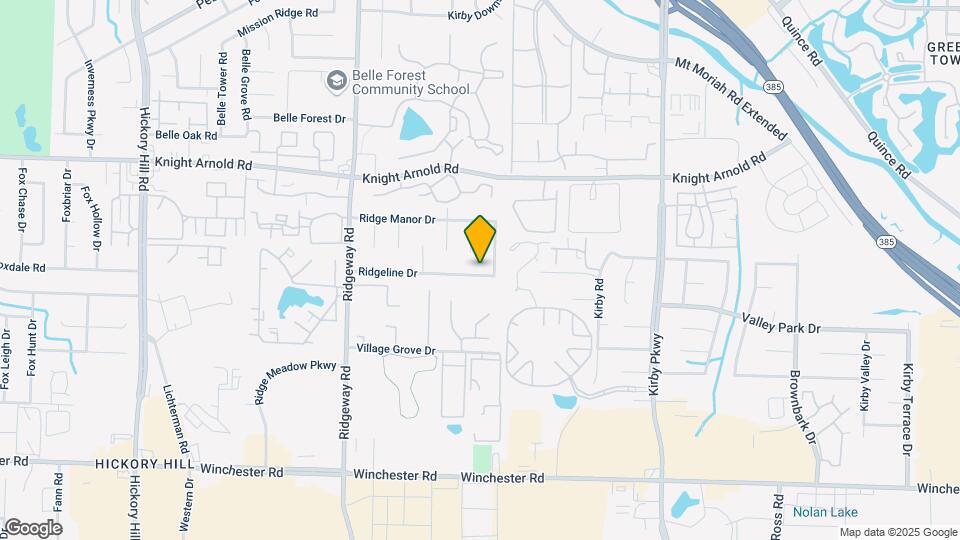6348 Ridgeline Dr Map and Location Details