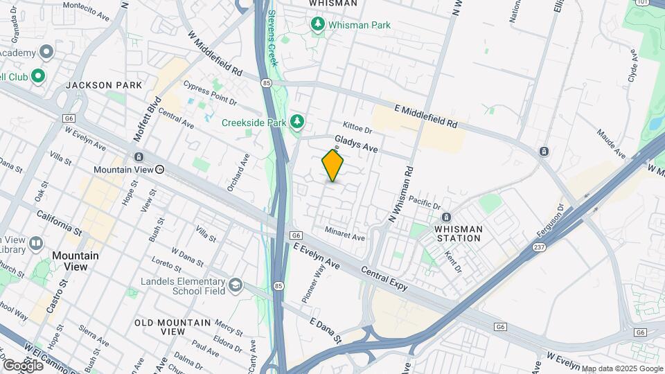 201 Ada Ave Map and Location Details