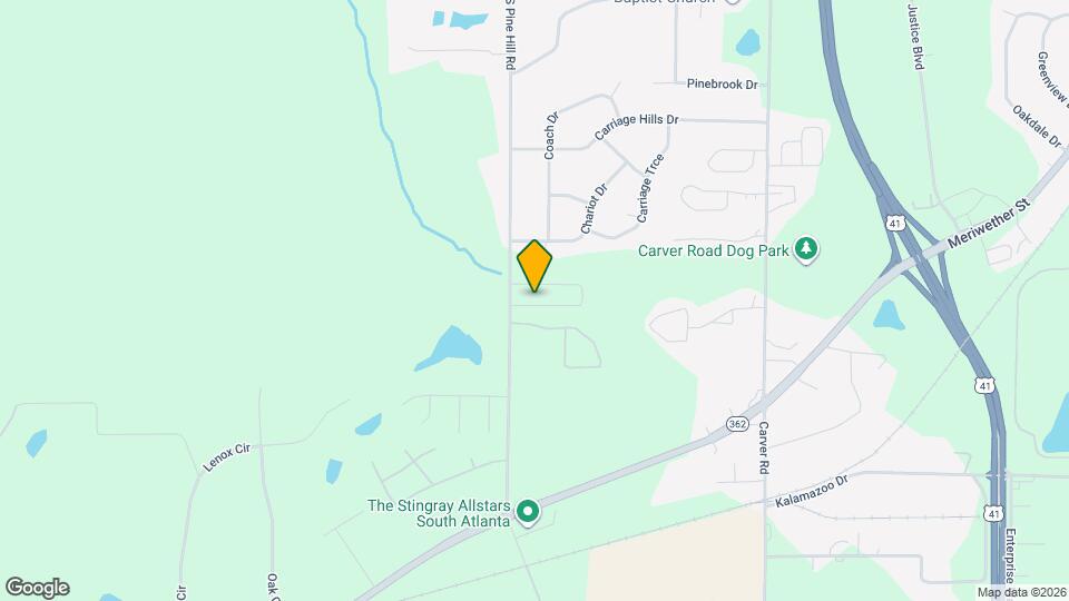 1834 Carrington Dr Map and Location Details