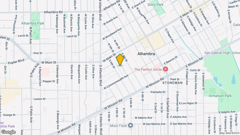 123 S 5th St Mapa y Detalles de la Ubicación