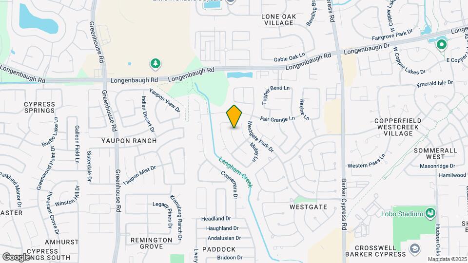 7734 Pasture Bend Ln Mapa y Detalles de la Ubicación
