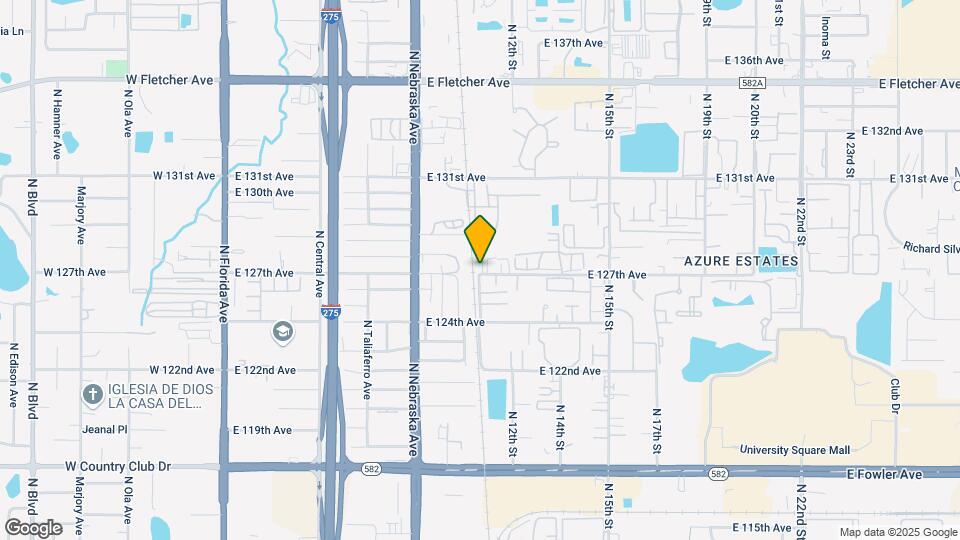 1100 E 127th Ave Mapa y Detalles de la Ubicación