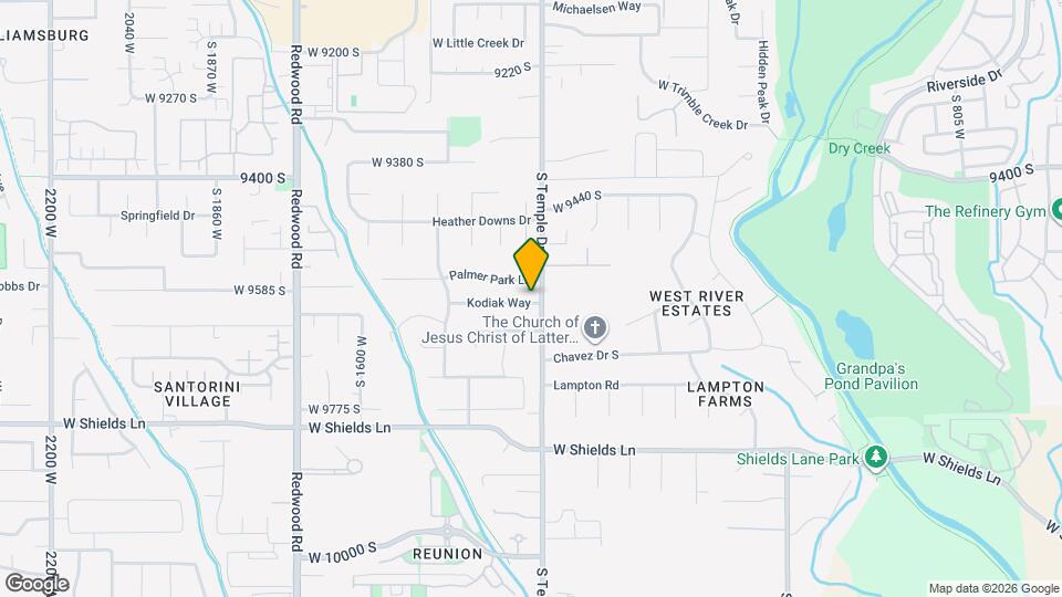 1316 Kodiak Way Map and Location Details