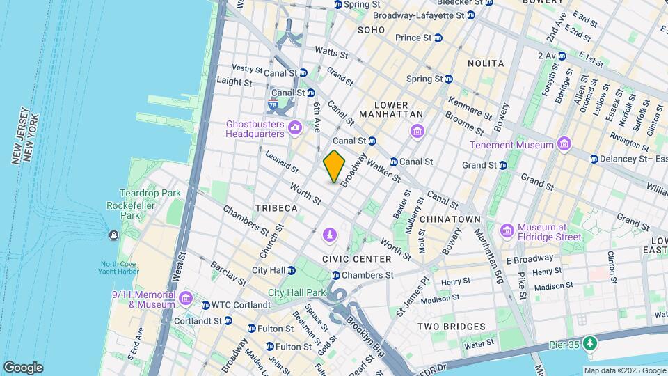 91 Leonard Mapa y Detalles de la Ubicación