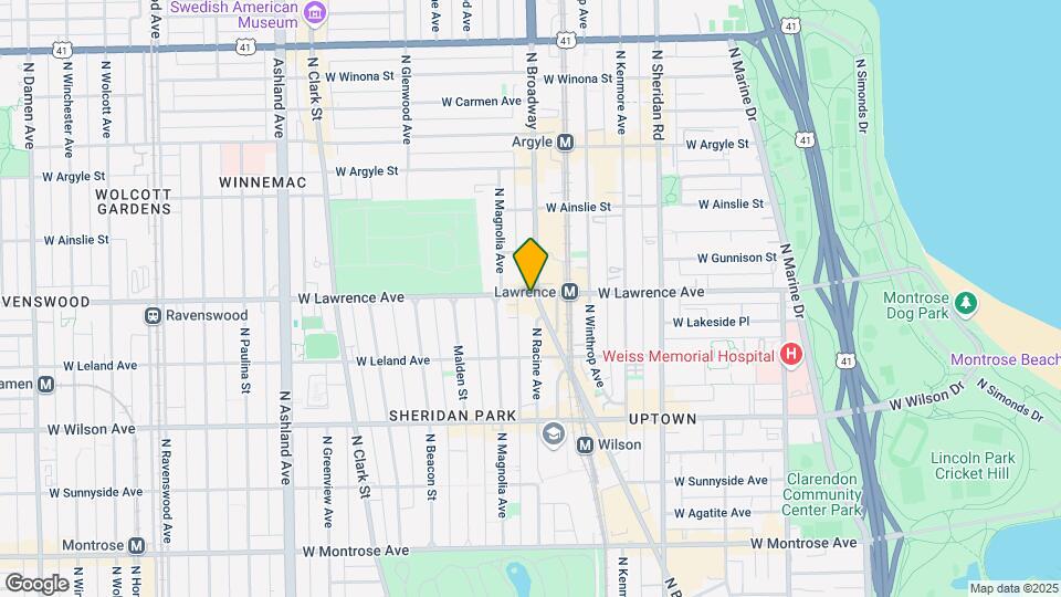4752-4760 N Racine Ave Map and Location Details