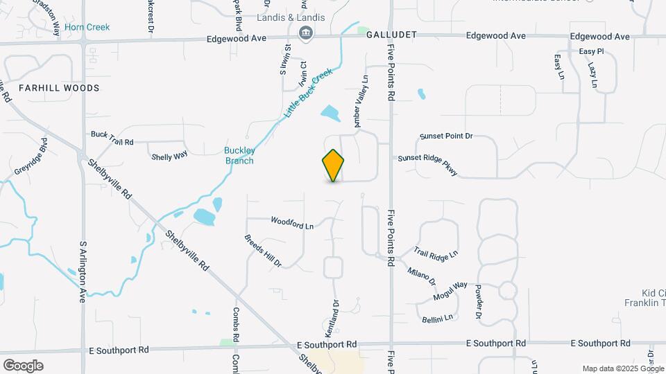 6803 Amber Springs Way Map and Location Details