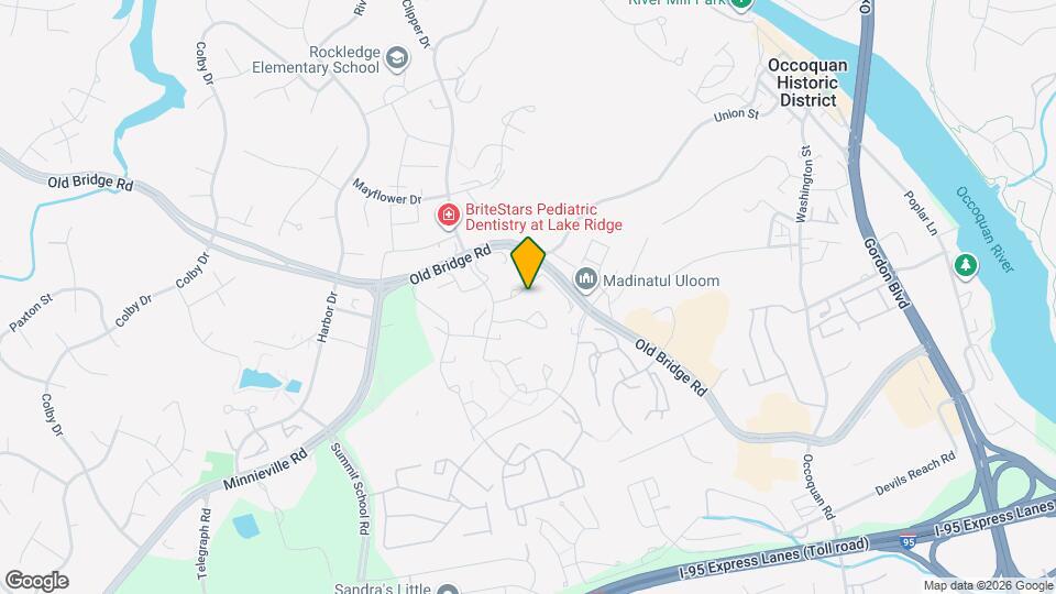 1925 Inglebrook Dr Map and Location Details