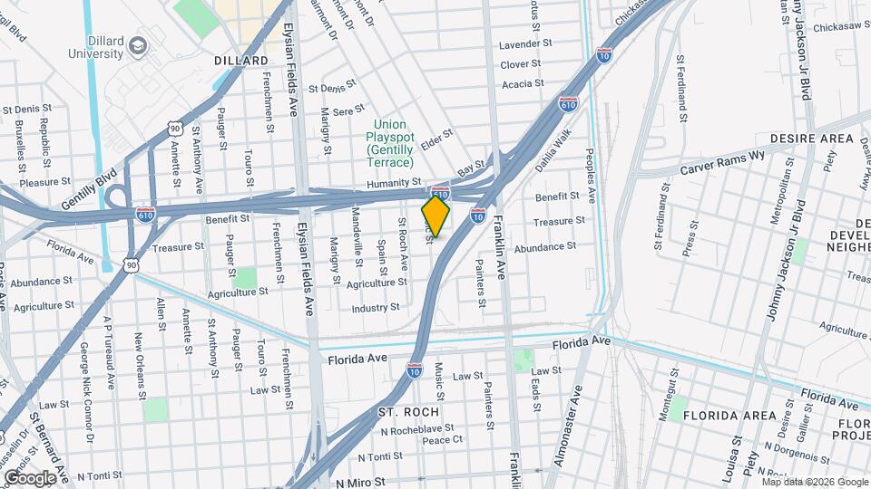 3017-3019 Music St Map and Location Details