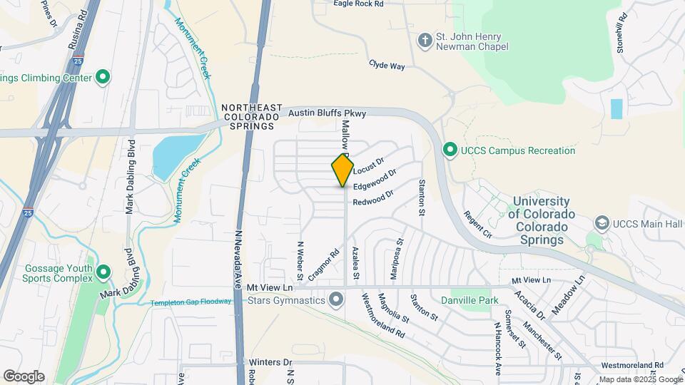 4406 Mallow Rd Map and Location Details